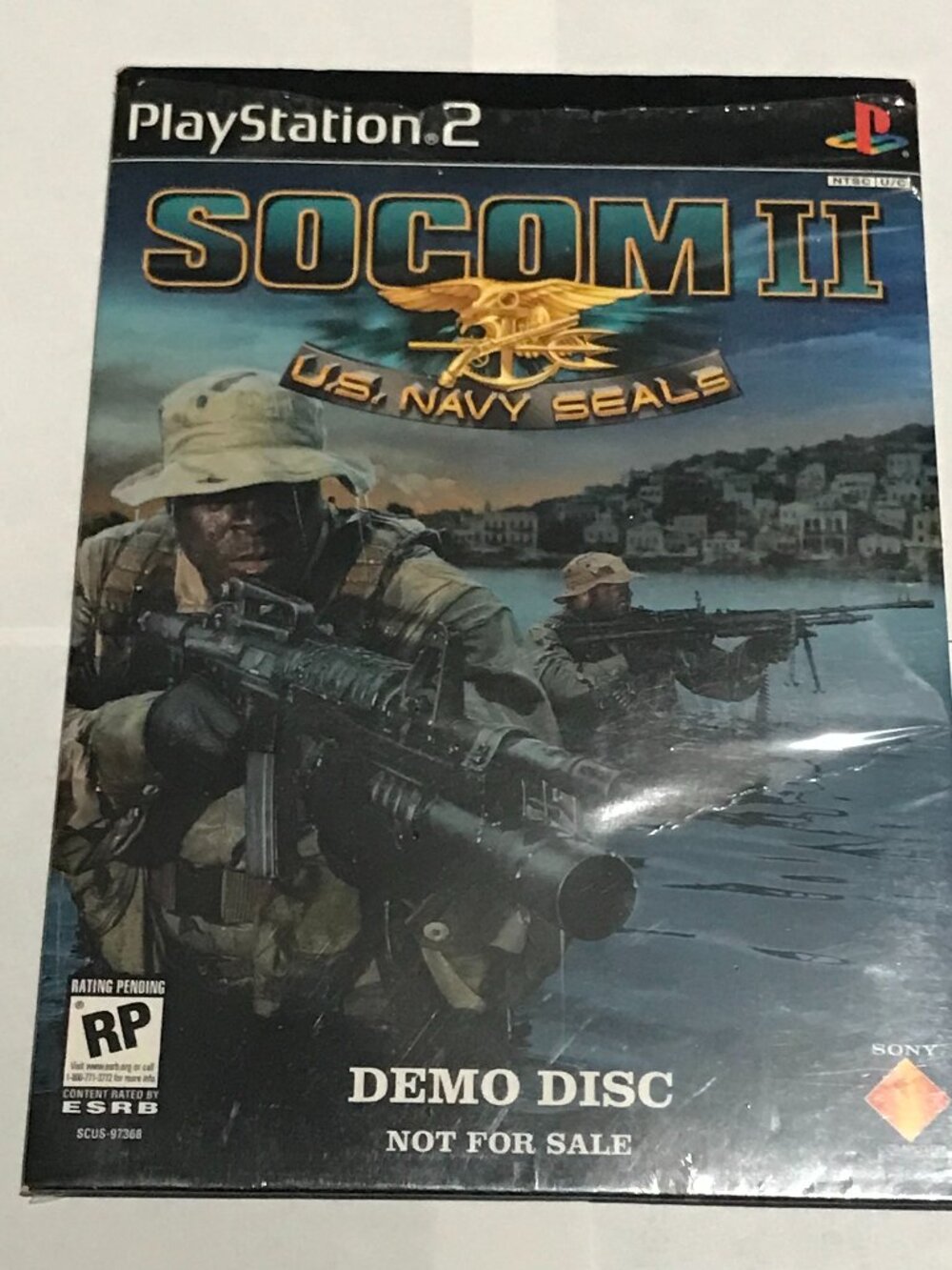 Socom 2 U.S. Navy Seals Sony PlayStation 2 PS2 Demo Disc Brand New Sealed